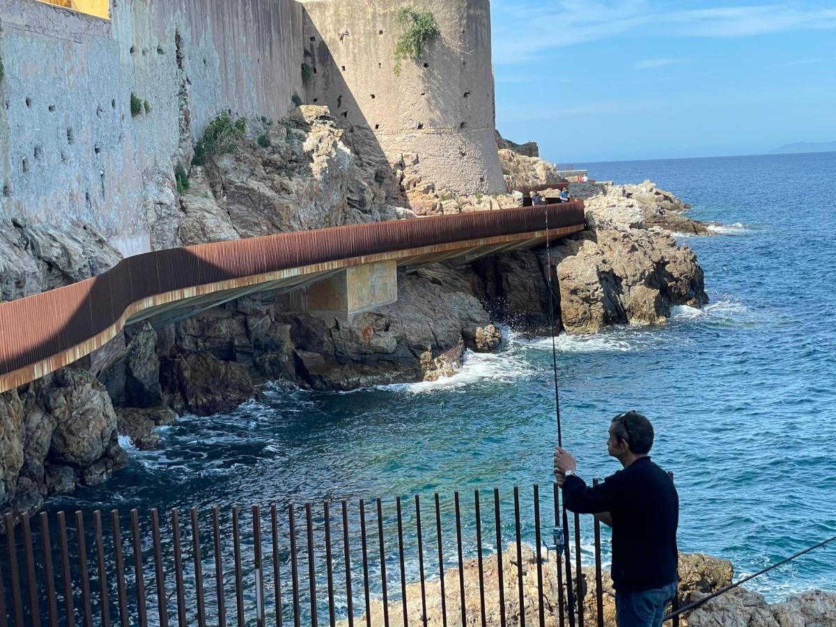 F3 Gd Standing 87 M2 Extraordinaire Vue Mer Pano Bastia  Exterior foto